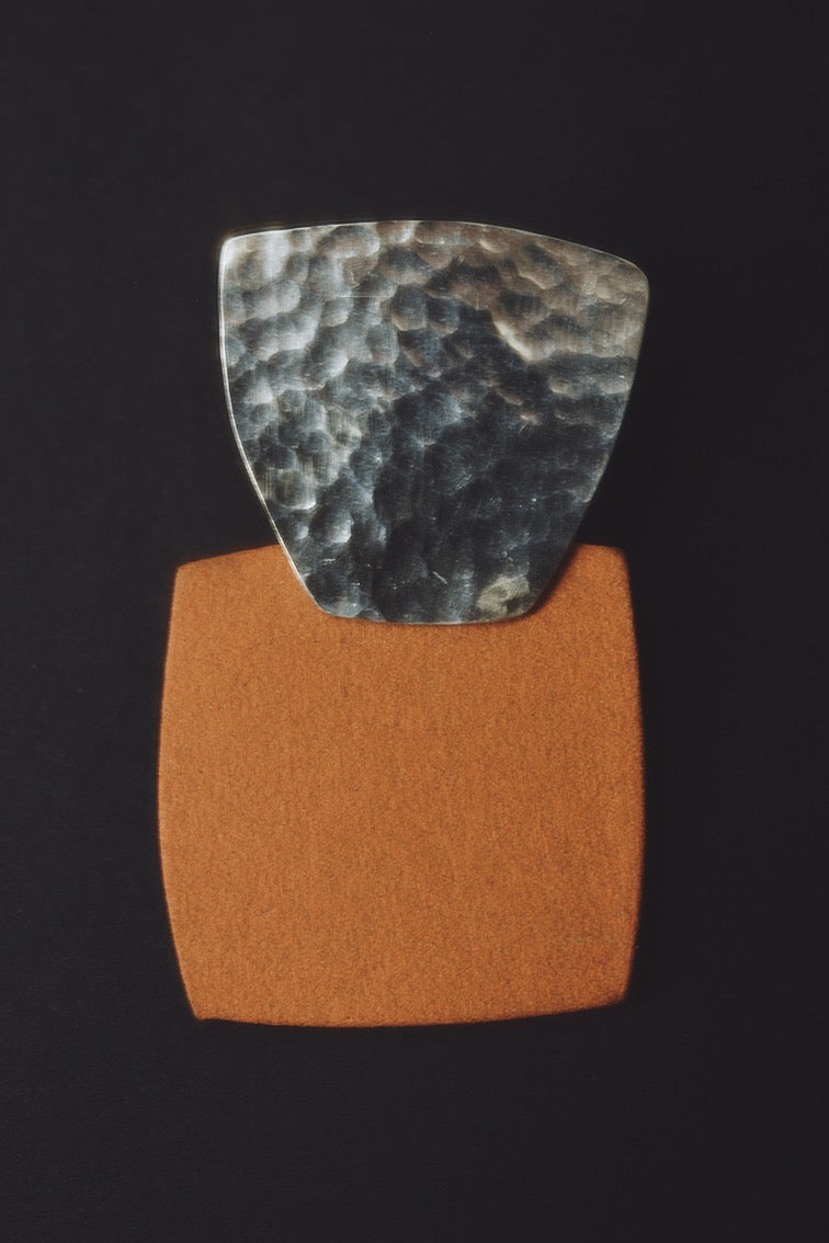 Boucles Argent et Grès